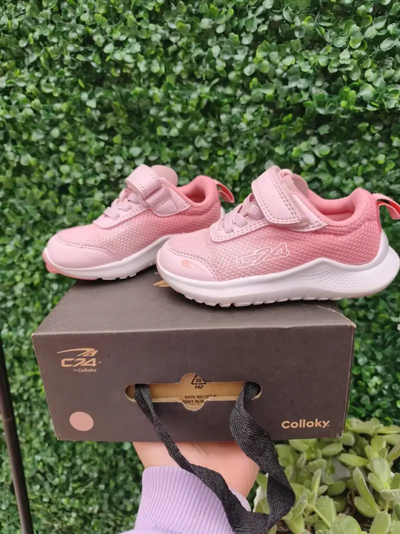 Zapatillas deportivas rosadas para niñas Collo