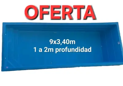 Piscina de Fibra de Vidrio Varias Medidas - miniatura 3