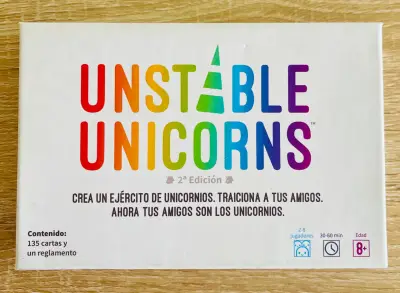 Juego de cartas Unstable Unicorns 2ª Edición - miniatura 1