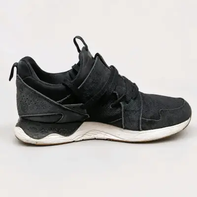 Zapatilla ASICS negra de hombre Talla=USA 8, 26cm - miniatura 3