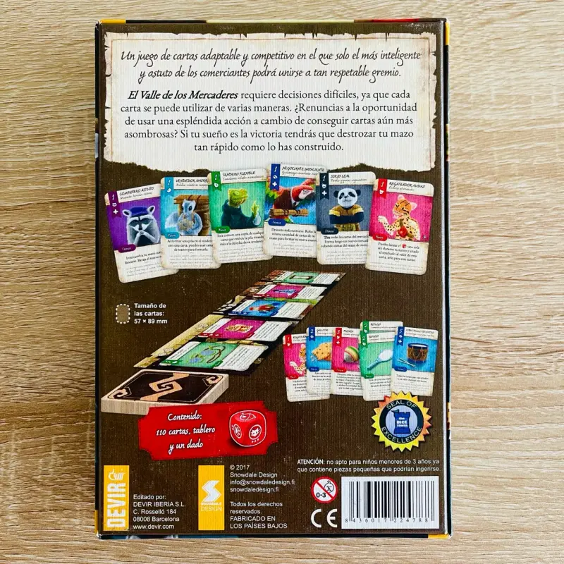 Juego de cartas El Valle de los Mercaderes - 2