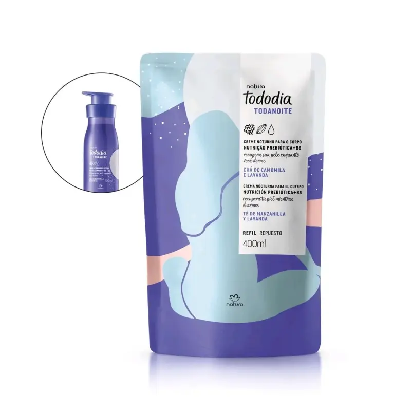 Repuesto Crema Corporal Natura Tododia 400ml - 2