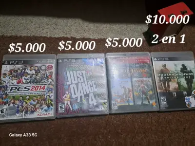 Lote de juegos PS3 variados - miniatura 1