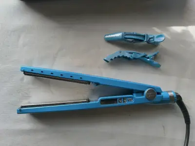 Plancha de Pelo Babyliss Pro Nano Titanium Azul - miniatura 2