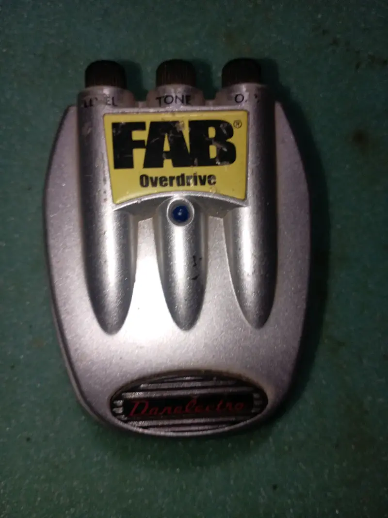 Pedal de efectos FAB Overdrive Danelectro