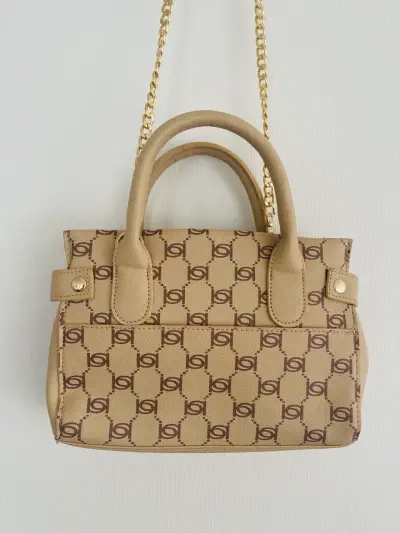 Bolso de mano beige marca BEBE - miniatura 4
