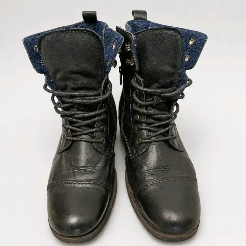 Botin de cuero ALDO de hombre, Talla=USA 8, 26.5cm - 2