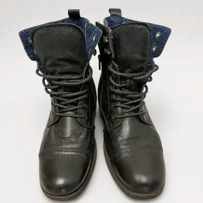 Botin de cuero ALDO de hombre, Talla=USA 8, 26.5cm - miniatura 2