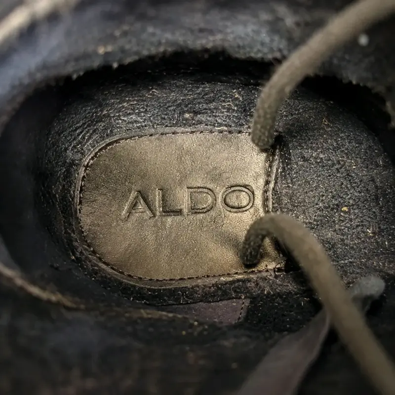 Botin de cuero ALDO de hombre, Talla=USA 8, 26.5cm - 5
