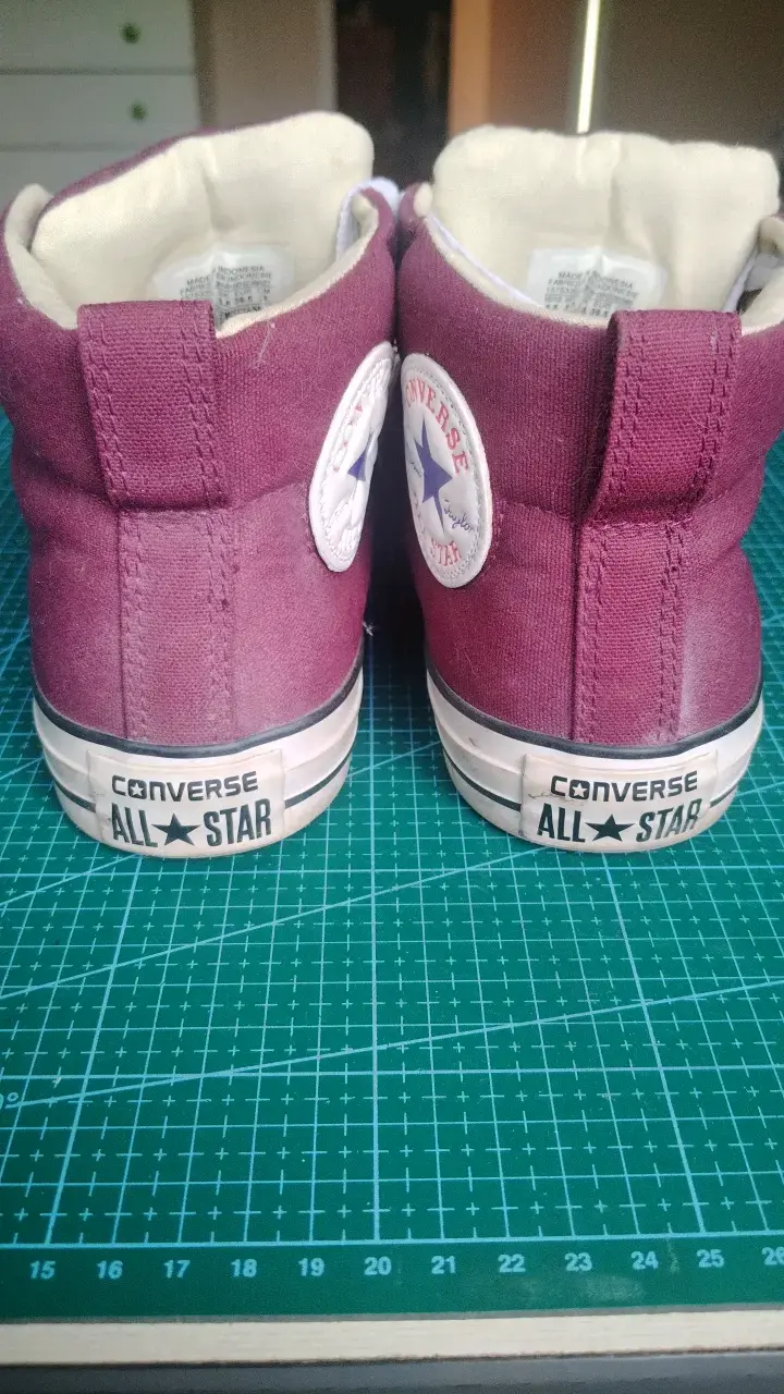 Zapatillas Converse All Star burdeos - 2