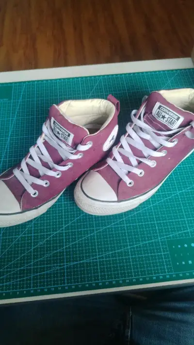 Zapatillas Converse All Star burdeos - miniatura 4