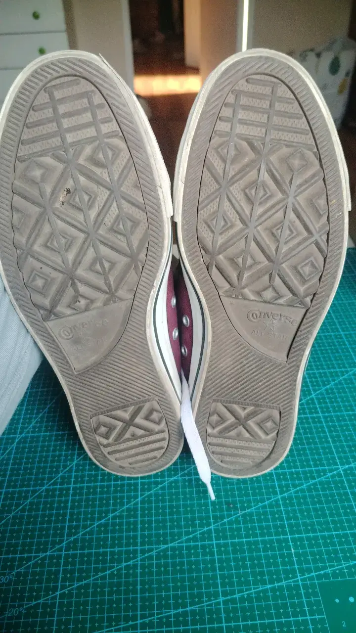 Zapatillas Converse All Star burdeos - 5