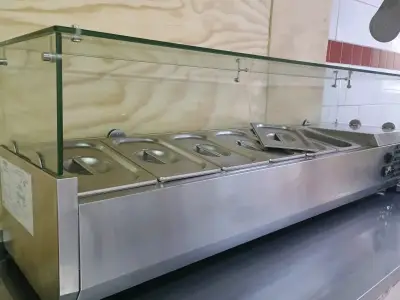 Salsera refrigerad Bozzo VRX-1400 Acero Inoxidable - miniatura 3