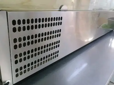 Salsera refrigerad Bozzo VRX-1400 Acero Inoxidable - miniatura 6