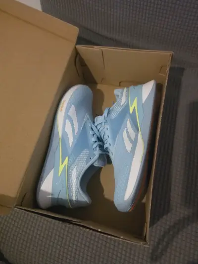 Zapatillas deportivas Reebok Nano X3 celestes - miniatura 1