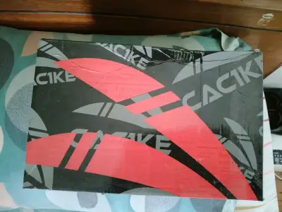 Zapatillas de Fútbol Cac1ke Finta TF Negro/Naranja Talla 40 - miniatura 1