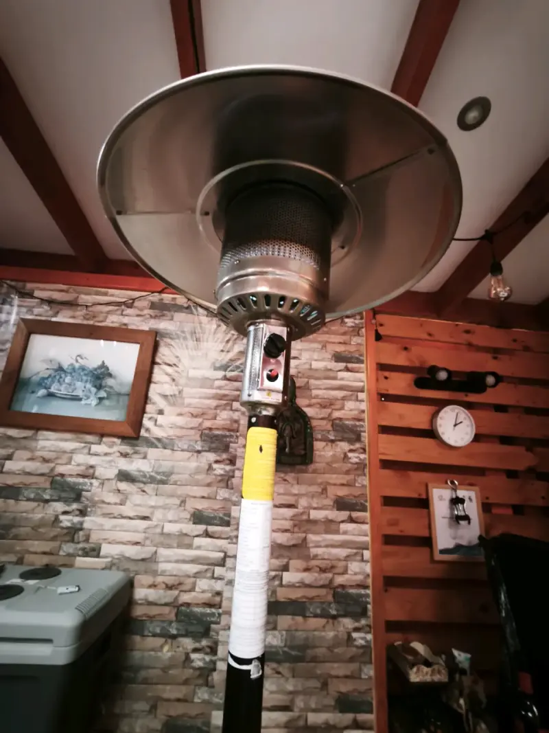 Calefactor de Patio a Gas Recco - 4