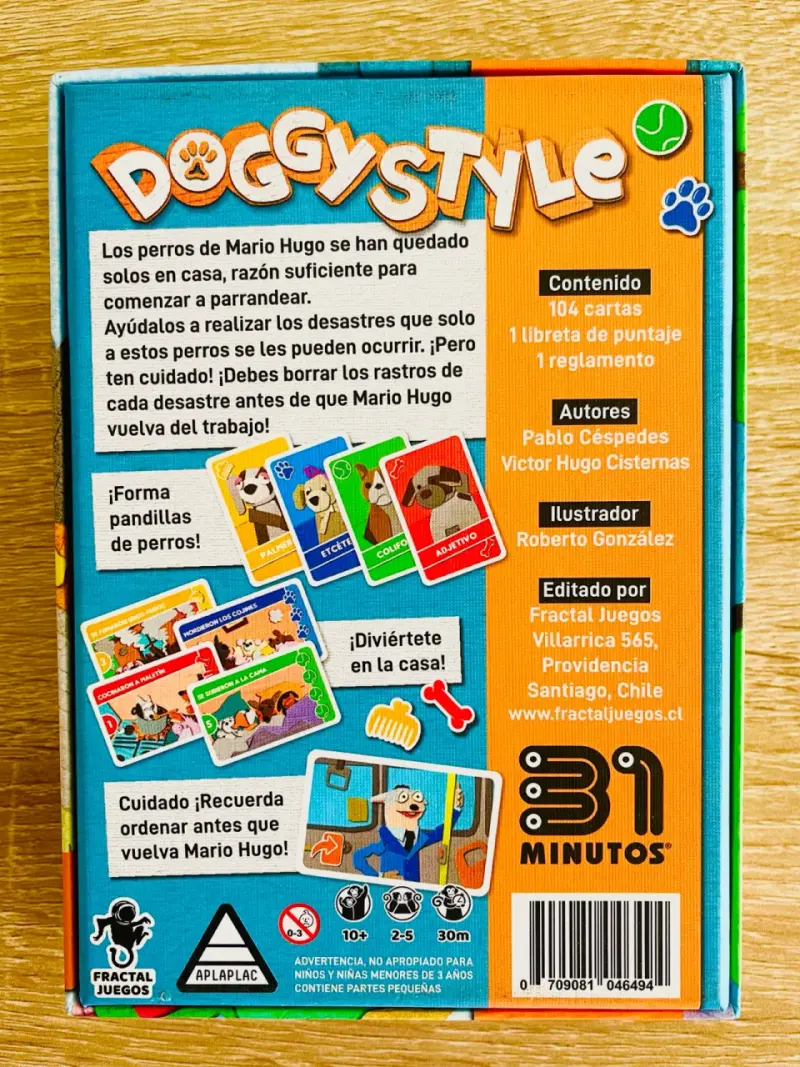 Juego de Mesa Doggy Style 31 Minutos - 2