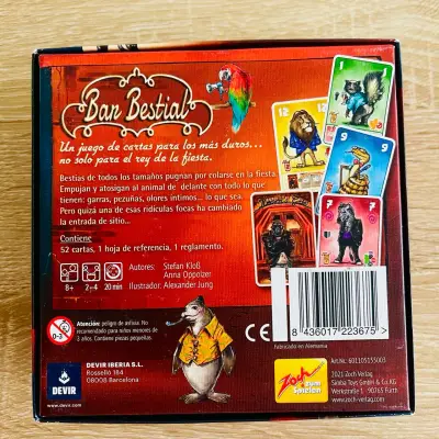Juego de cartas Ban Bestial de Devir - miniatura 2