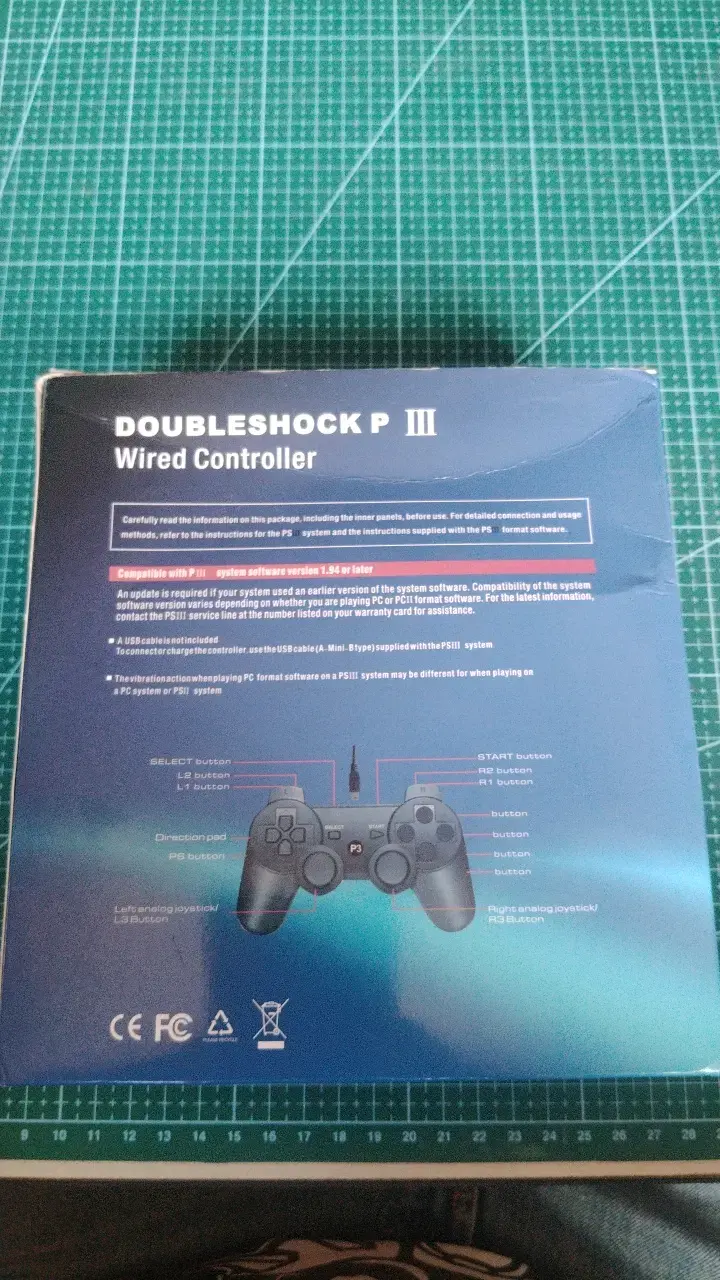Controlador alámbrico Doubleshock P III para PS3 - 2