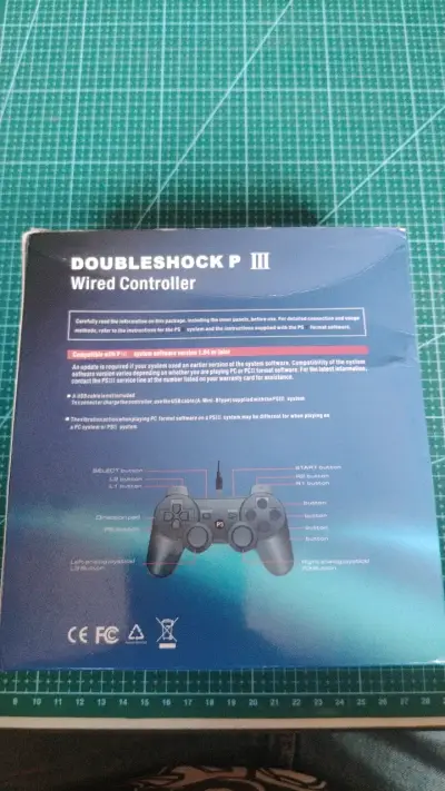 Controlador alámbrico Doubleshock P III para PS3 - miniatura 2