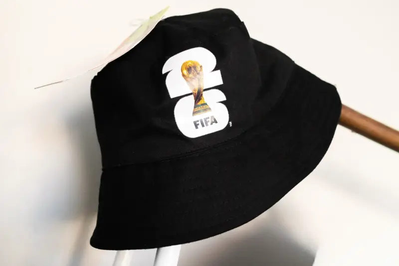 Sombrero bucket negro FIFA 2026