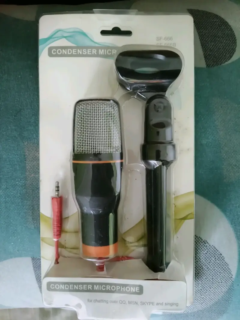 Micrófono de condensador SF-666 con soporte