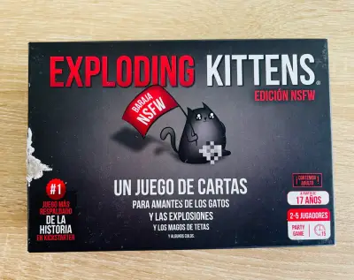Juego de cartas Exploding Kittens Edición NSFW - miniatura 1