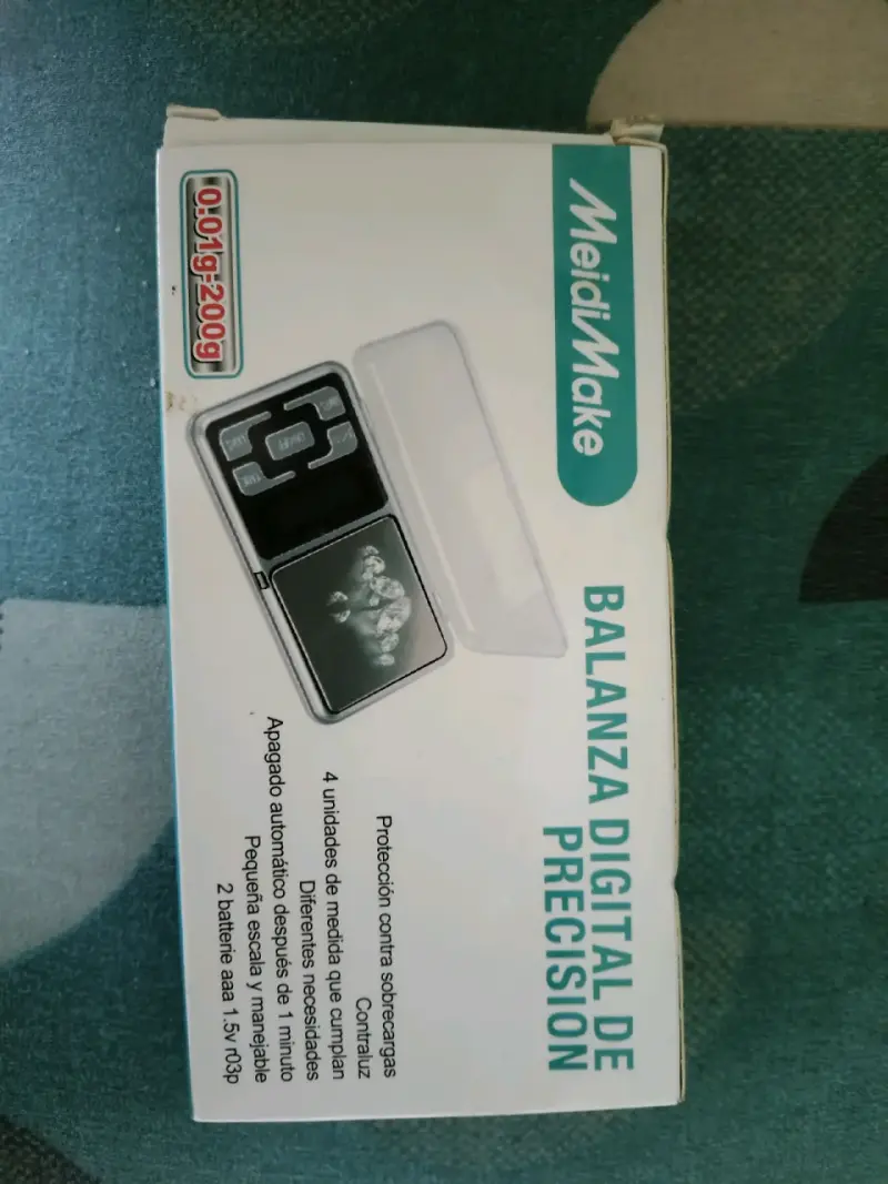 Balanza digital de precisión MeidiMake 200g