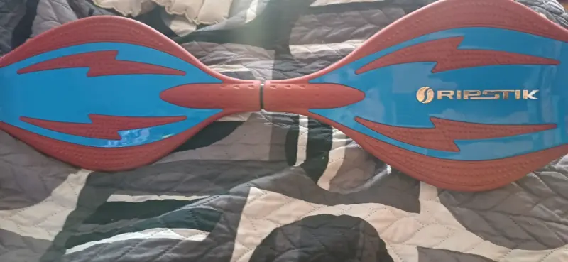 Waveboard Ripstik azul y rojo en buen estado - 2