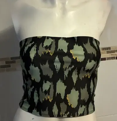 Tops strapless estampados para mujer - miniatura 4