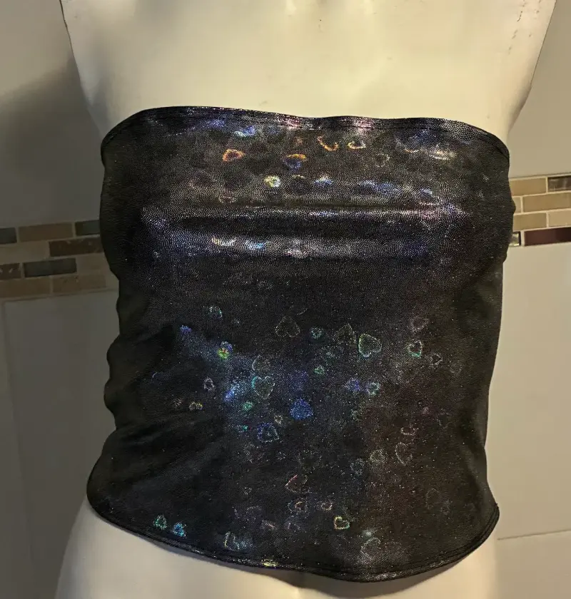 Tops strapless estampados para mujer - 5