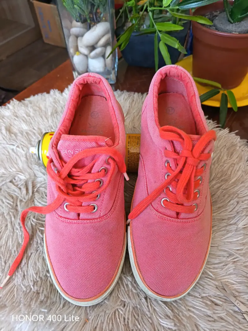 Zapatillas casuales rosadas para mujer - 2