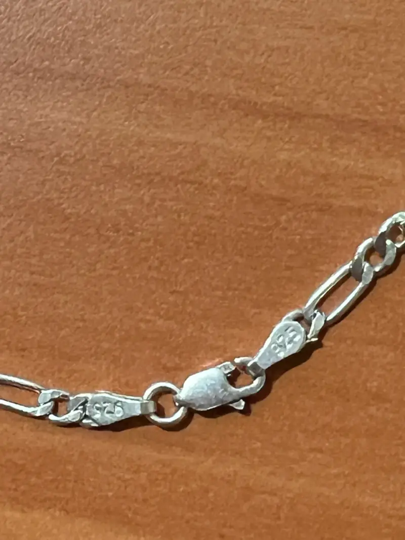Cadena de plata 925 estilo eslabón - 1