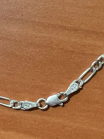 Cadena de plata 925 estilo eslabón - miniatura 1