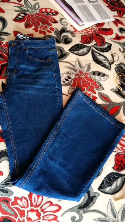 Jeans Kendall Índigo Talla 38 - miniatura 1
