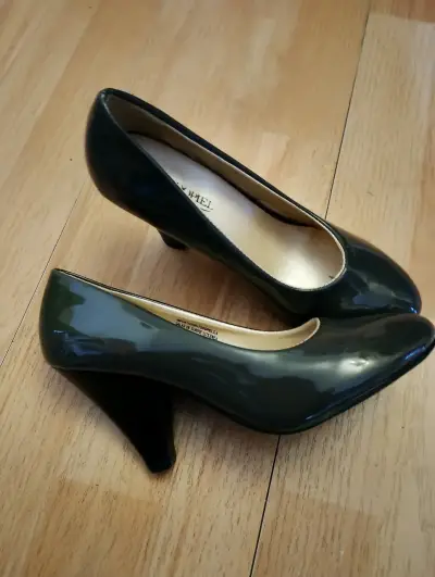 Zapatos de Tacón Negro Talla 38 - miniatura 2