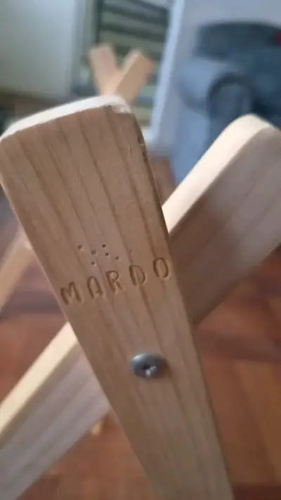 Gimnasio de madera para bebé con colgantes - miniatura 4
