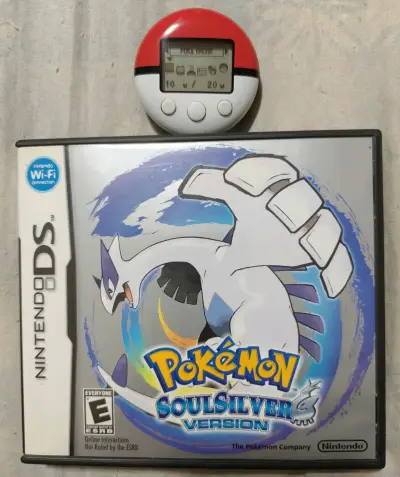 Nintendo DS Pokemon SoulSilver + Pokewalker - miniatura 1