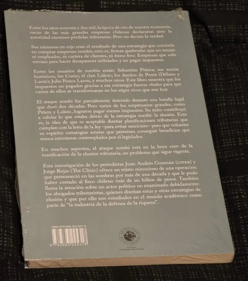 📚 Empresarios Zombis: La mayor elusión tributaria - 2