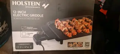 Plancha eléctrica Holstein de 30 cm - miniatura 1