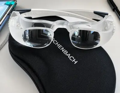 Lentes de aumento Eschenbach 2.0x con estuche - miniatura 1