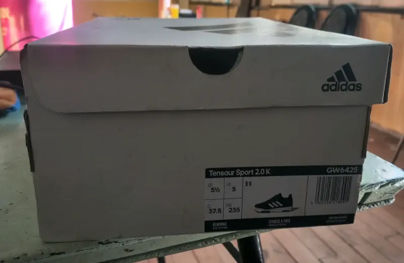 Zapatillas deportivas negras Adidas Tensaur Sport 2.0 K - 3