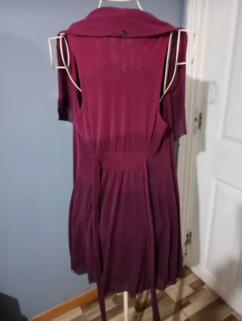 Chaleco Doble Sin Mangas Fucsia Umbrale - 2