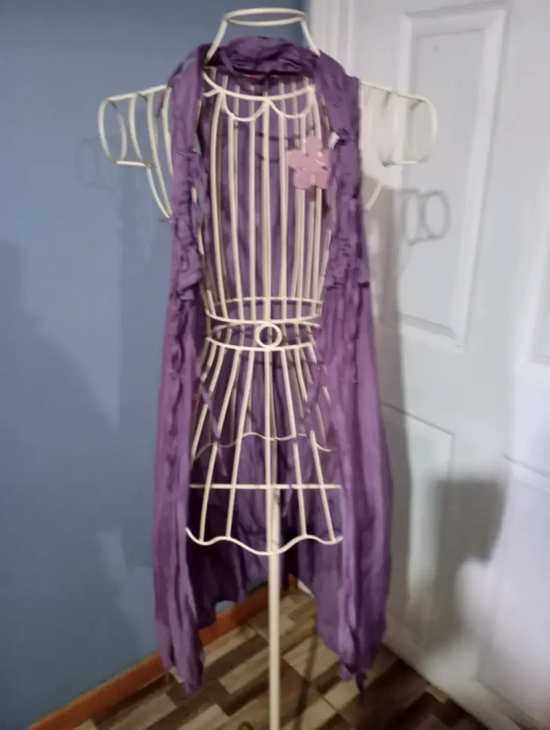 Vestido morado sin mangas Umbrale - 1