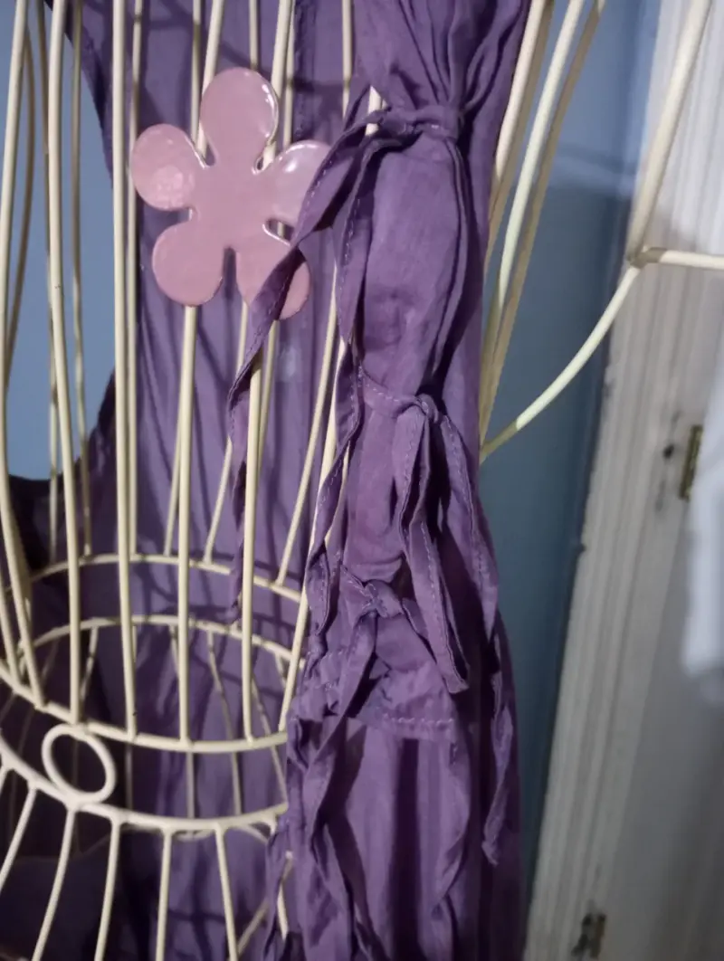 Vestido morado sin mangas Umbrale - 3