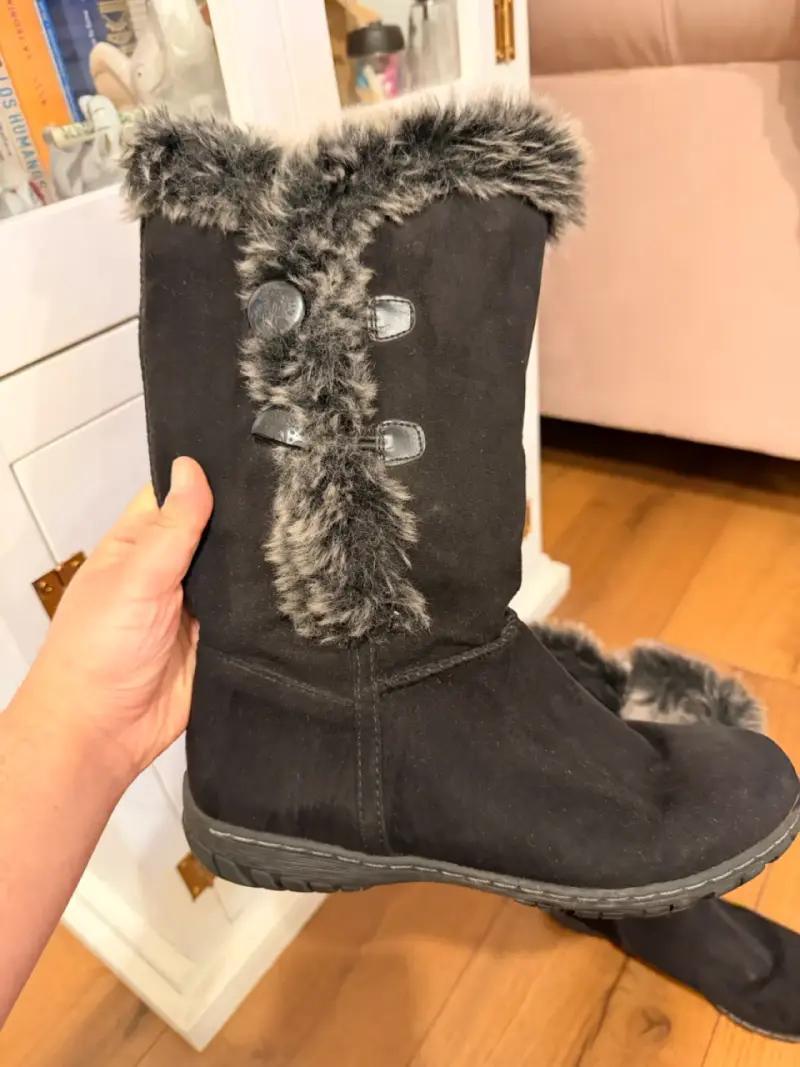 Botas negras con forro de piel sintética Naturalizer - 2