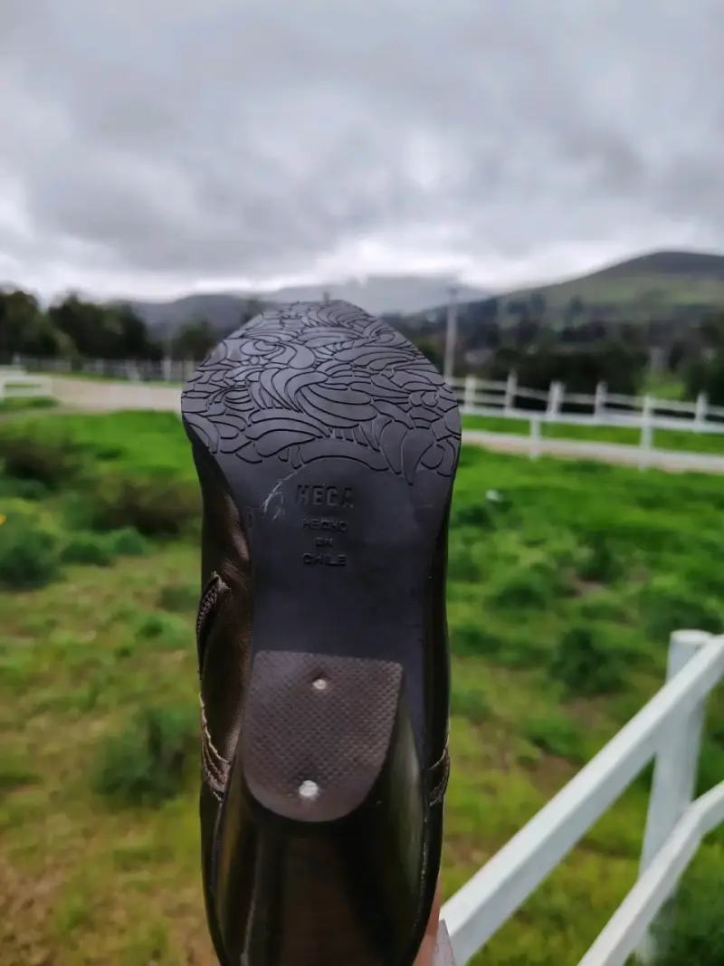 Botas Vaqueras de cuero marrón metalizado con tacó - 3