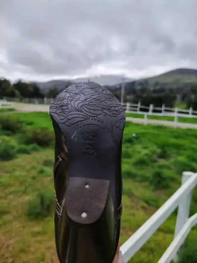Botas Vaqueras de cuero marrón metalizado con tacó - miniatura 3