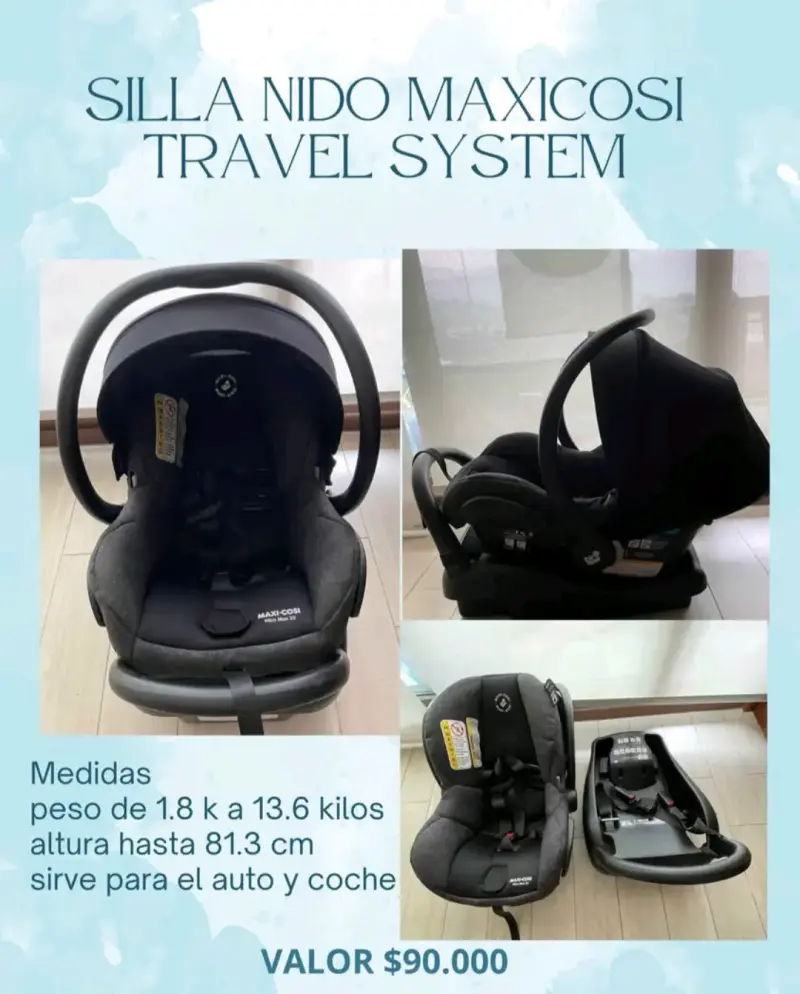 Silla de Auto Maxi-Cosi Nido Travel System